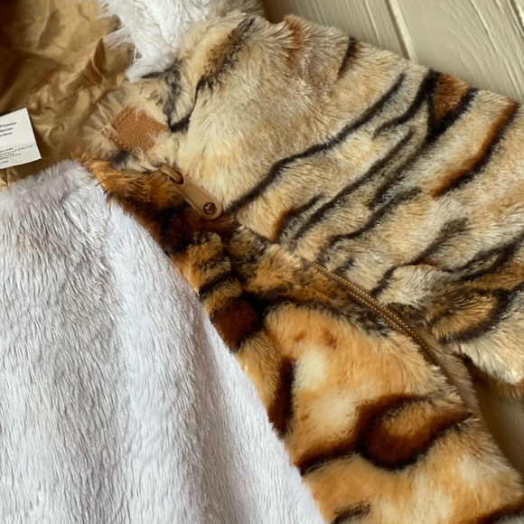 Baby Boys Girls Plush Tiger Jumpsuit Costume - Warm Size 18 24 months - Picture 10 of 15